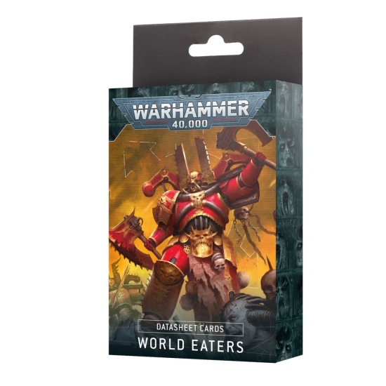 Warhammer 40,000: World Eaters – Karty Jednostek (Datasheet Cards)